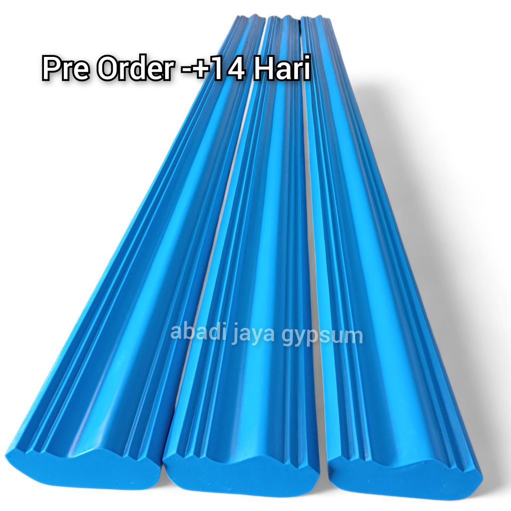 CETAKAN LIS GYPSUM 10 CM POLOS