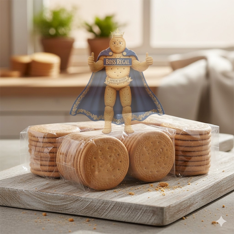 Marie Regal Pandawa Kiloan 500GR / Biskuit Regal Rasa Susu / Biscuit Marie Susu Regal Pendawa Murah