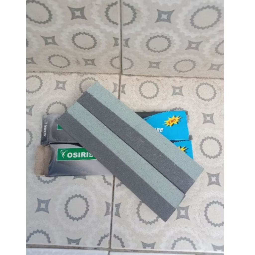 BATU ASAH PISAU SADAP KARET CAP OSIRIS/BATU ASAH/BATU ASAHAN PISAU