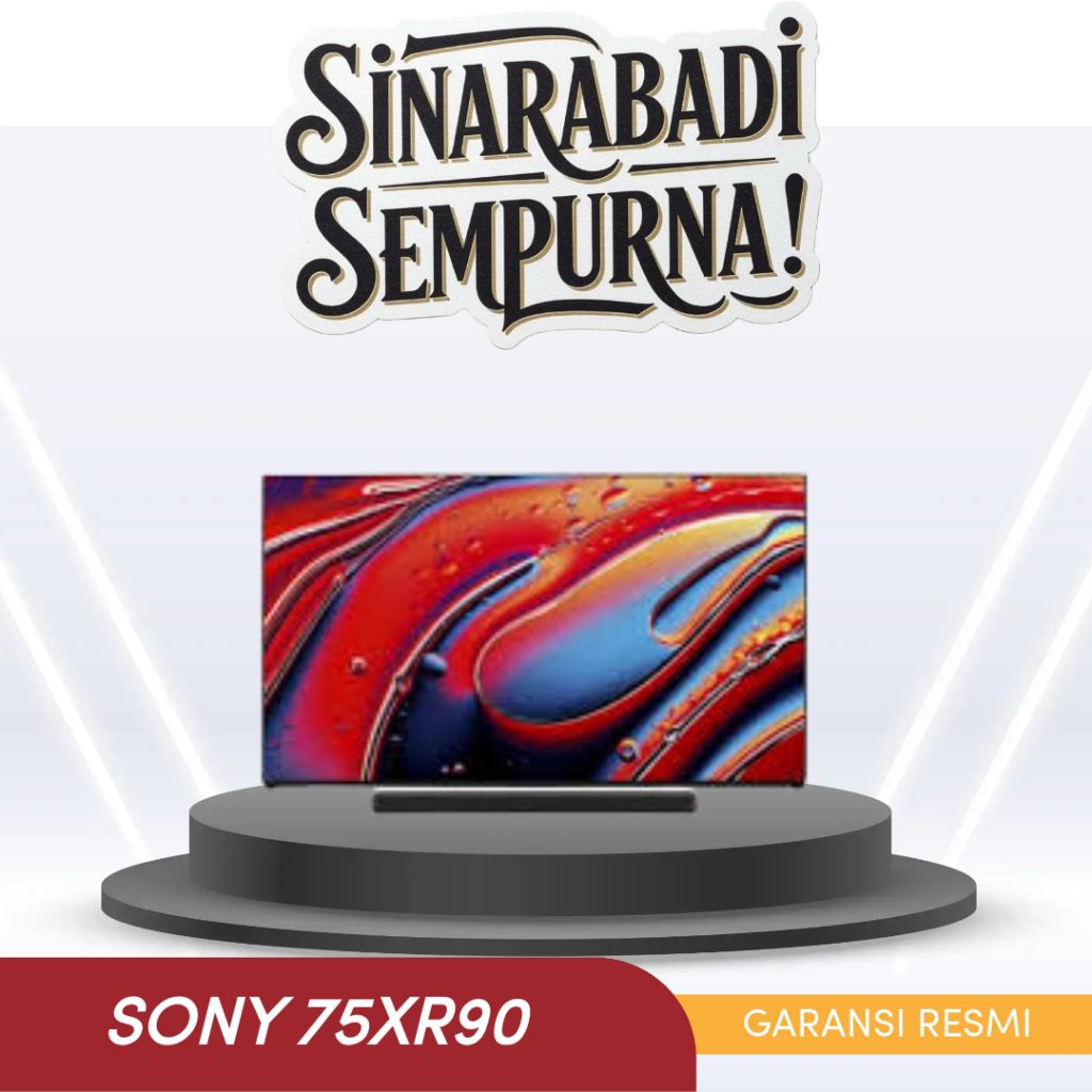 SONY 75XR90 / K-75XR90 4K Tv 75 inch MINI LED