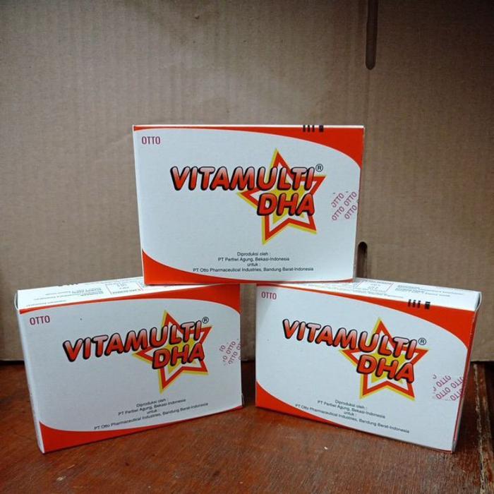 Vitamulti DHA Vitamin Ibu Hamil dan Menyusui/kecerdasan Bayi / Vitamulti DHA Ibu Hamil
