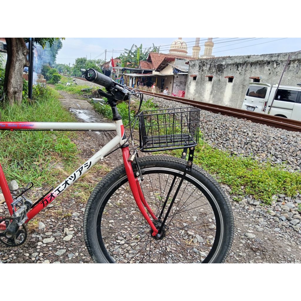 keranjang rak sepeda mtb fixie lipat universal