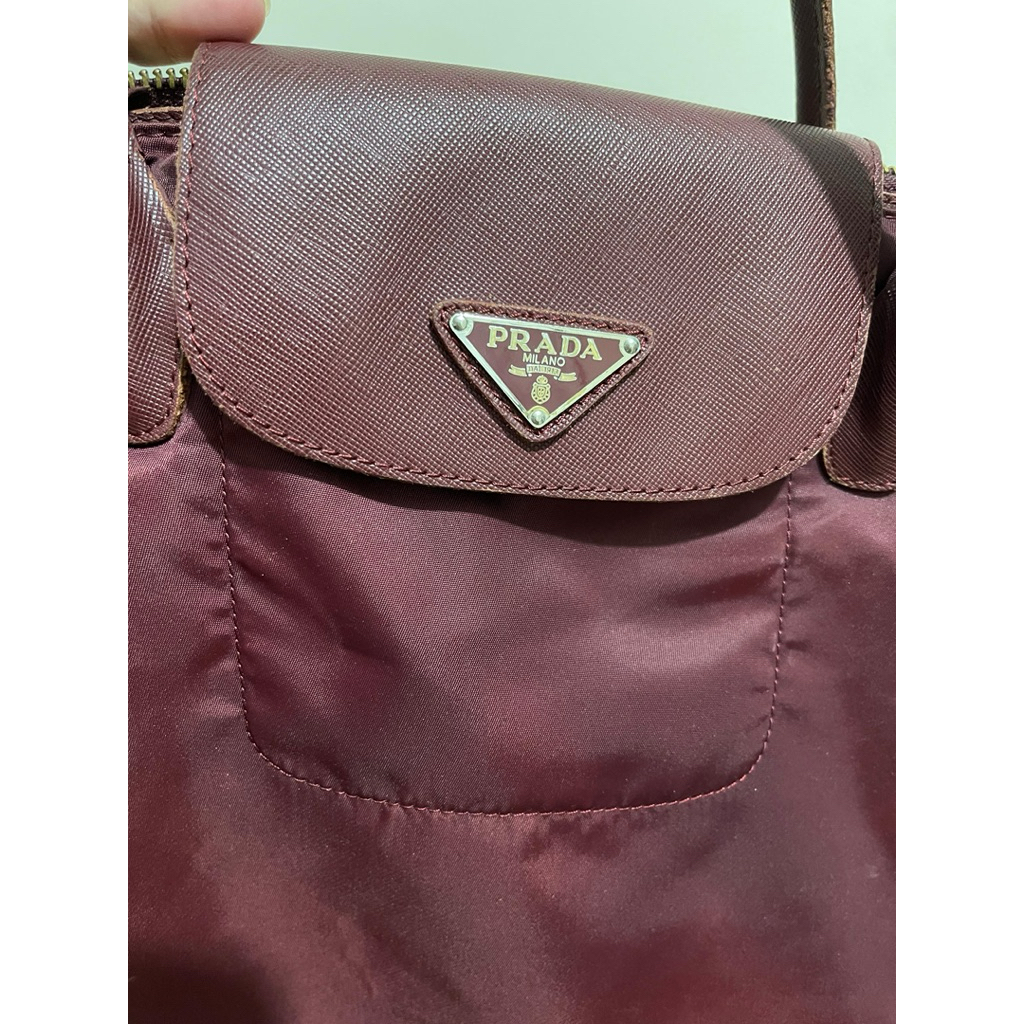 Tas Prada Nylon Saffiano Original