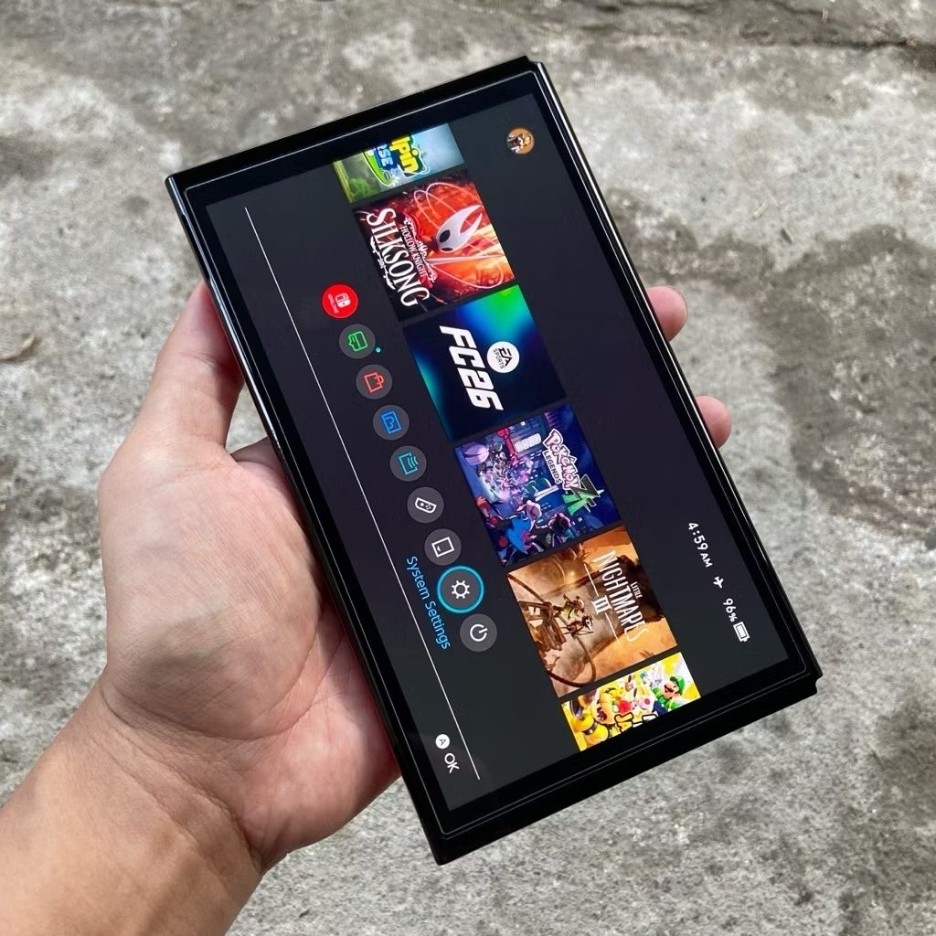 tablet nintendo switch oled CFW 128gb