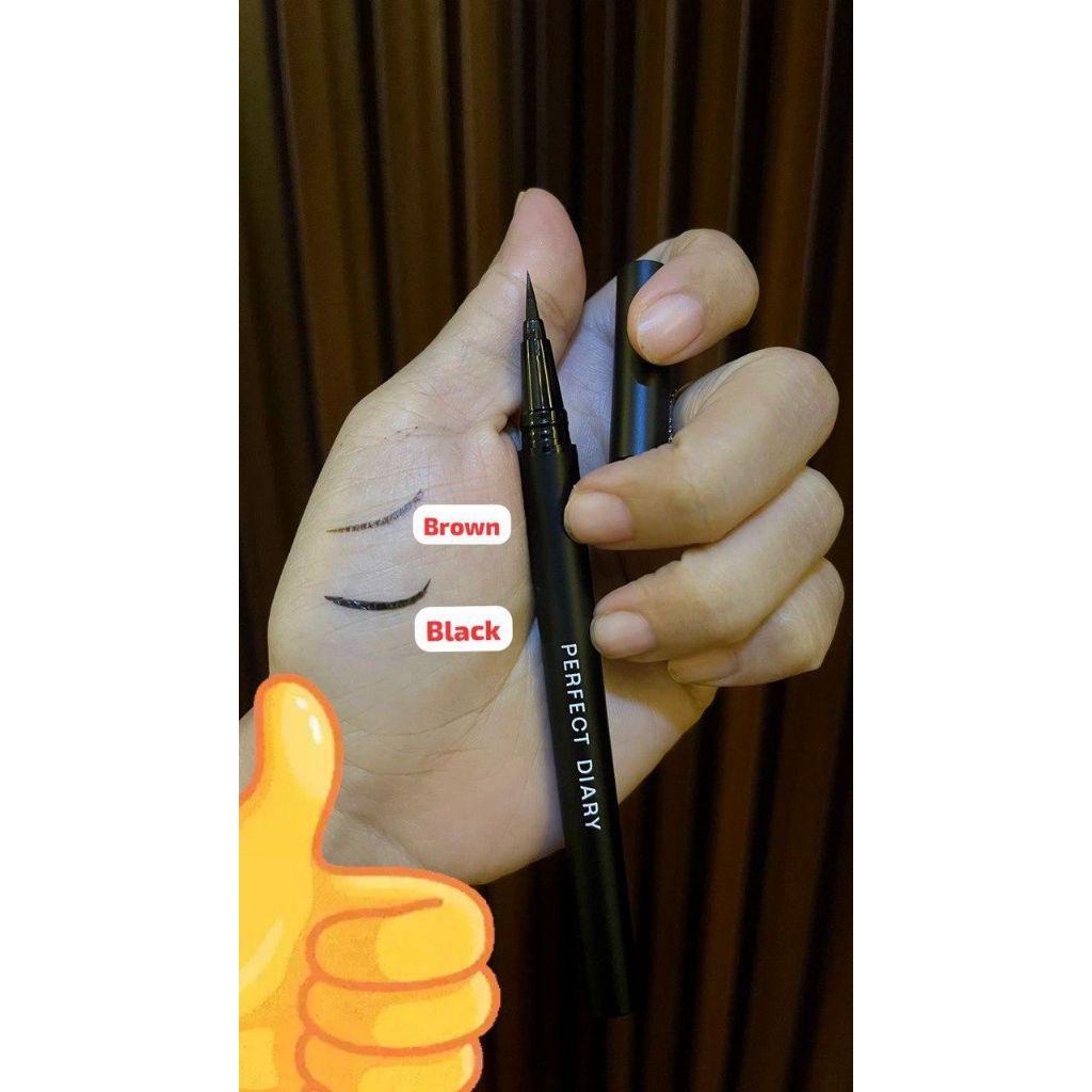 Eyeliner spidol viral perfect diary