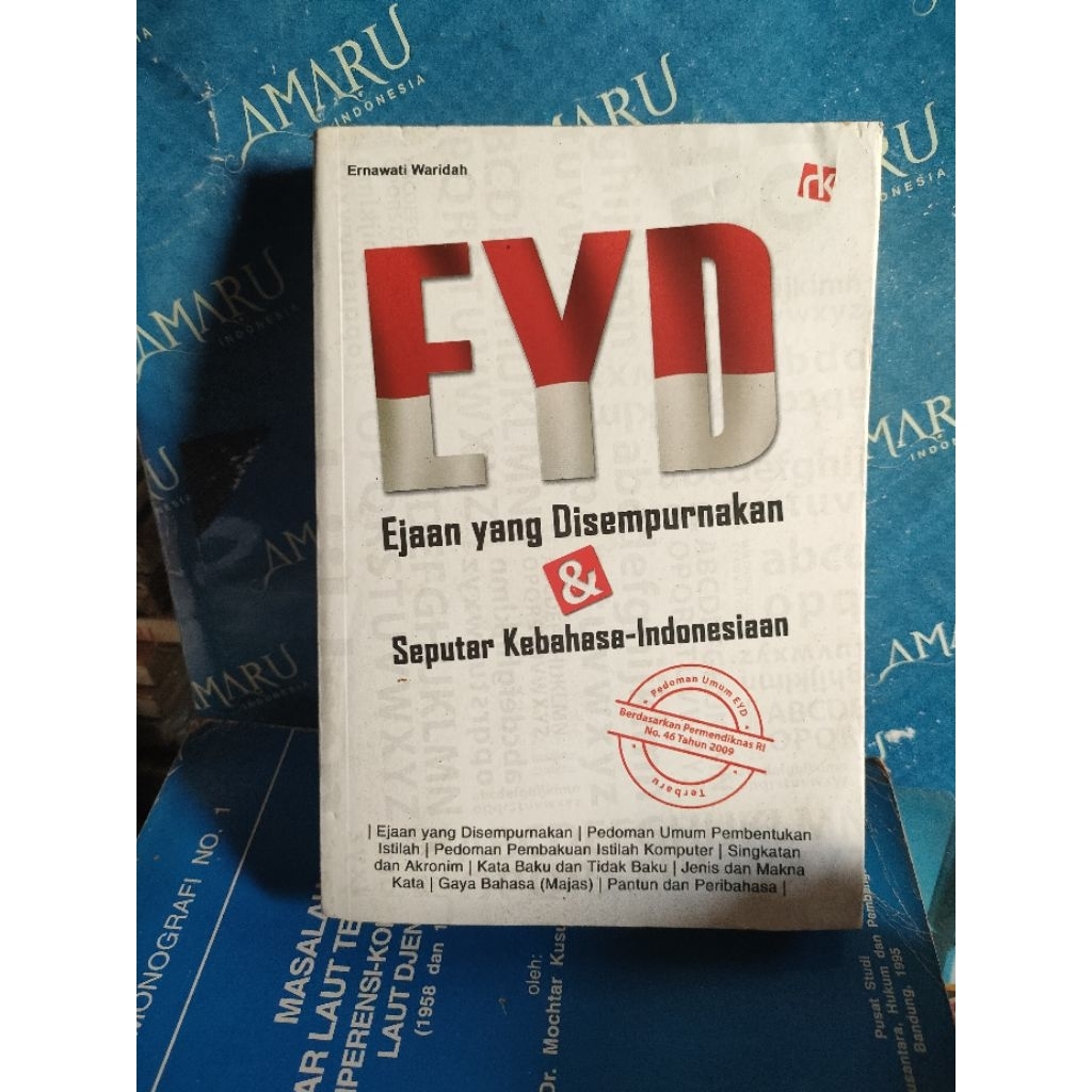 ORIGINAL BUKU EYD EJAAN YANG DISEMPURNAKAN DAN SEPUTAR KEBAHASA INDONESIAAN