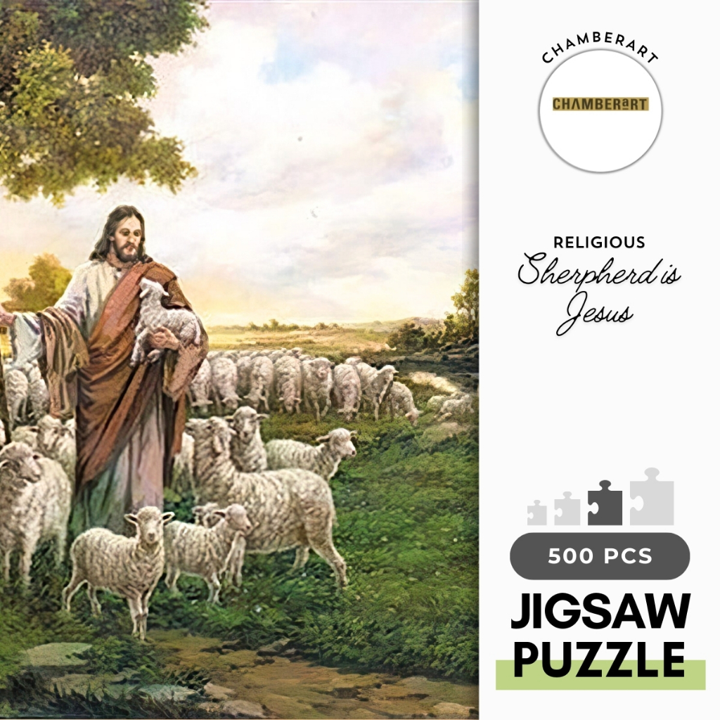 Chamberart A-5098 Religious • Sherpherd is Jesus 500 PCS Jigsaw Puzzle