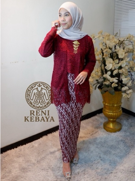 STELAN KEBAYA KUTU BARU/KEBAYA/KEBAYA JUMBO/SERAGAM KELUARGA PESTA/WISUDA/KEBAYA RENI/ACARA PESTA/BU