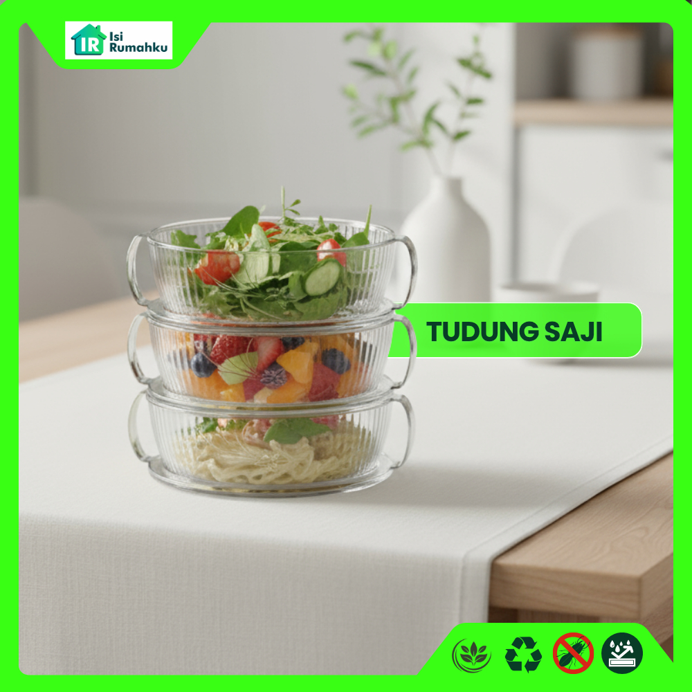 Tudung Saji Susun/ tutup makanan/ wadah makanan/ tempat penyimpanan makanan
