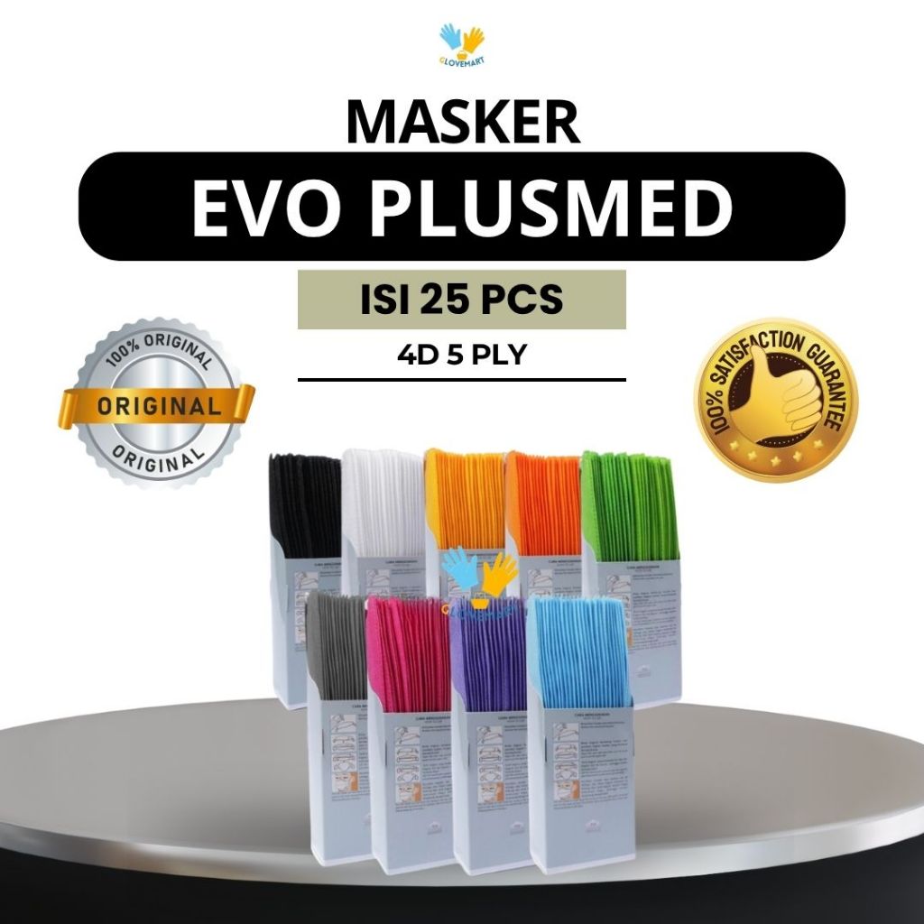 Masker Evo Plusmed / Masker Evo / Masker Earloop / Masker Medis / Masker Medis Evo