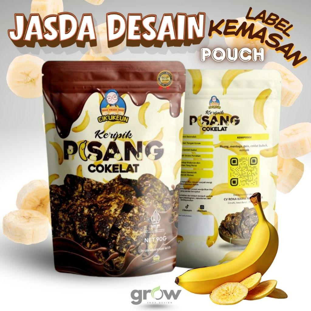 Jasa Desain Pouch Kemasan Unik & Elegan | Standing Pouch Custom