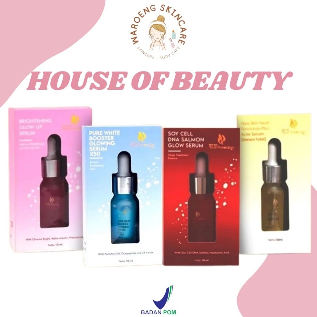 (READY) SERUM GLOW VIRAL / SERUM GLOWING / HOUSE OF BEAUTY / SERUM GLOW UP