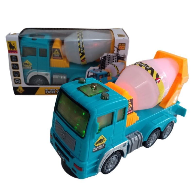 MAINAN ANAK TRUK MOLEN BERJALAN ADA LAMPU / MOBIL MOLEN