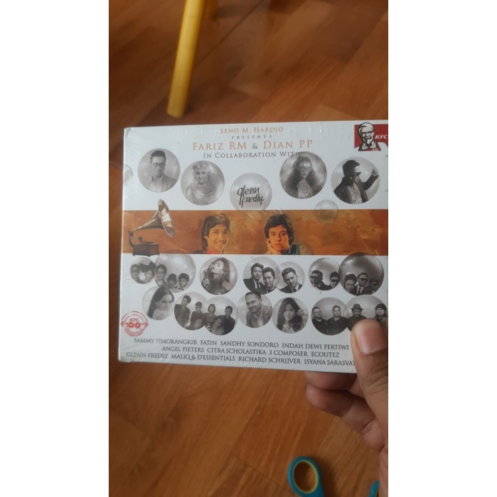 cd kfc fariz rm glenn fredly old stock