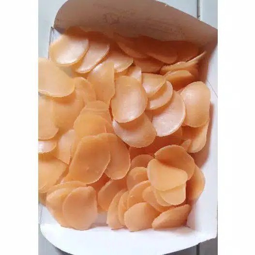 KERUPUK UDANG MENTAH BULAT KECIL