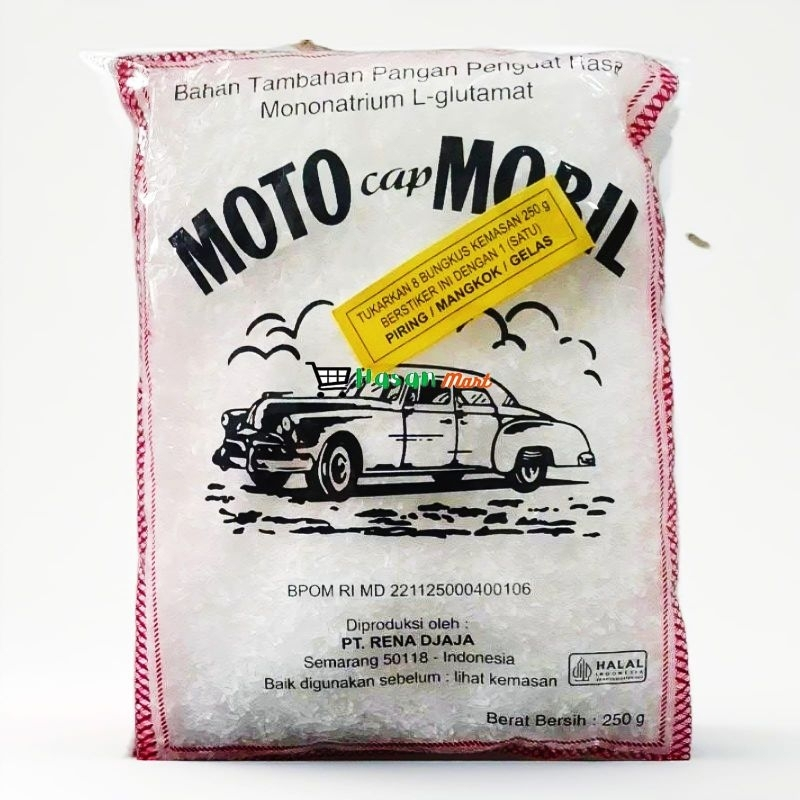 MOTO CAP MOBIL PENYEDAP RASA 250g
