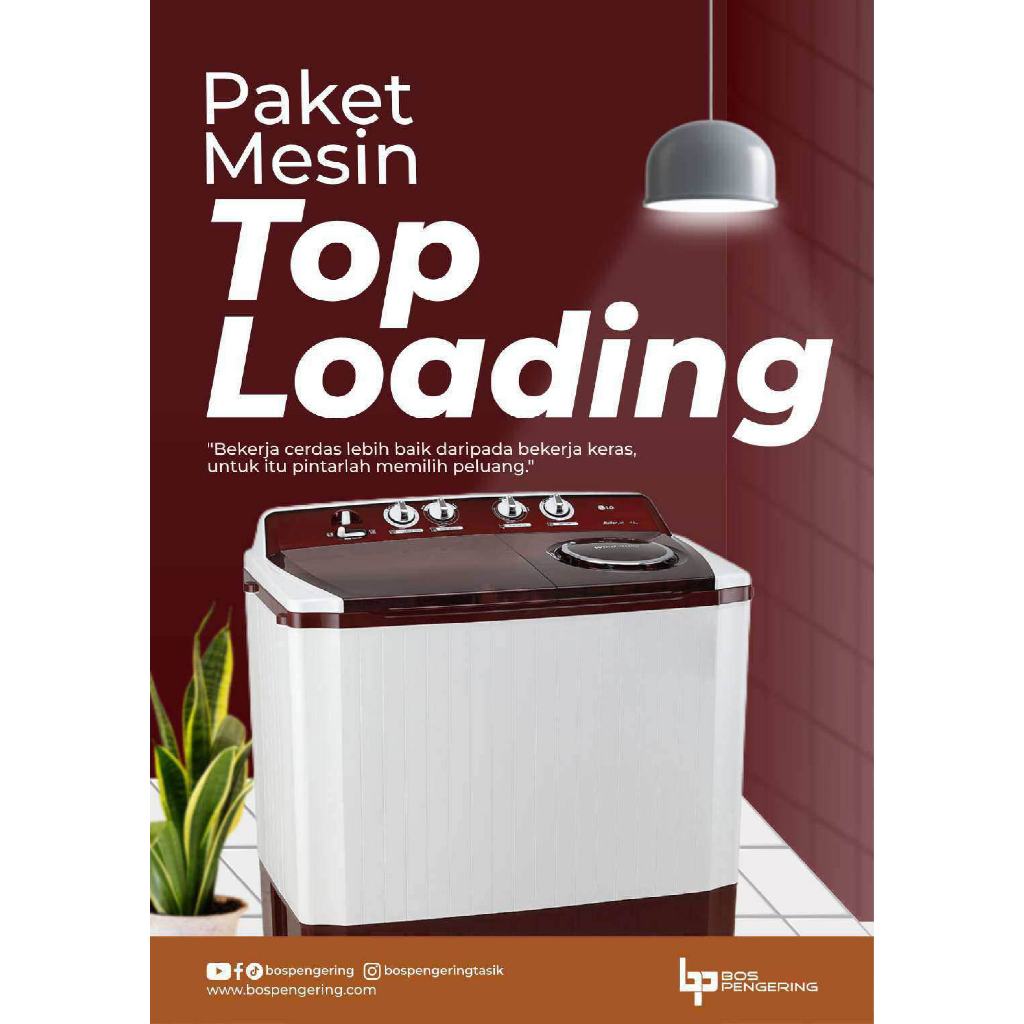 Paket Usaha Laundry Kiloan 2 stack Termurah Lengkap Siap Pakai