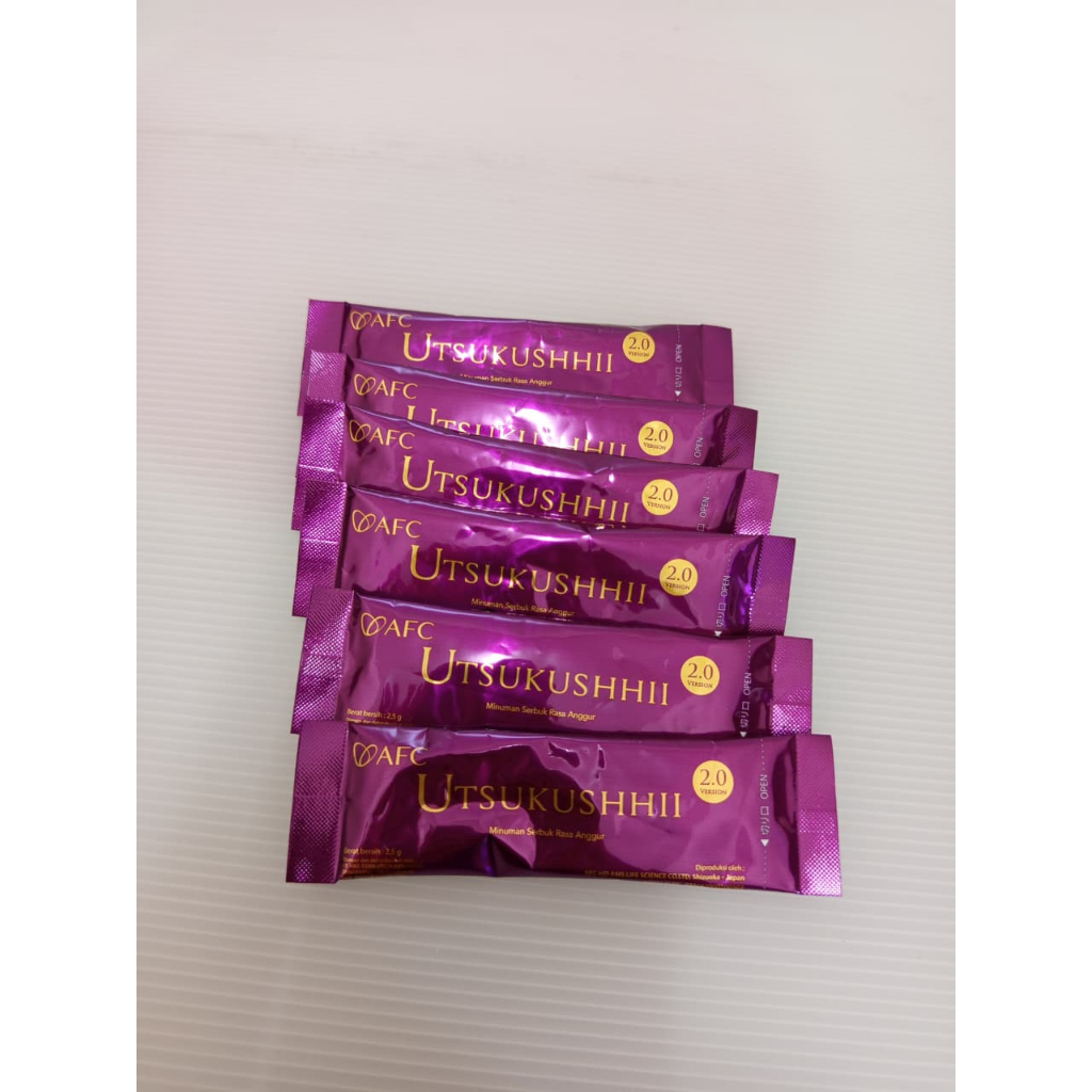 Utsukushi Gold Original – Suplemen Herbal Premium untuk Kesehatan Tubuh ECERAN 5 SASET