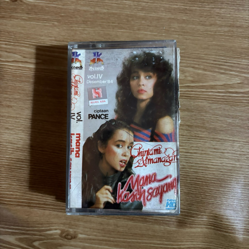 ORIGINAL KASET PITA CHINTAMI ATMANEGARA MANA KASIH SAYANG ALBUM