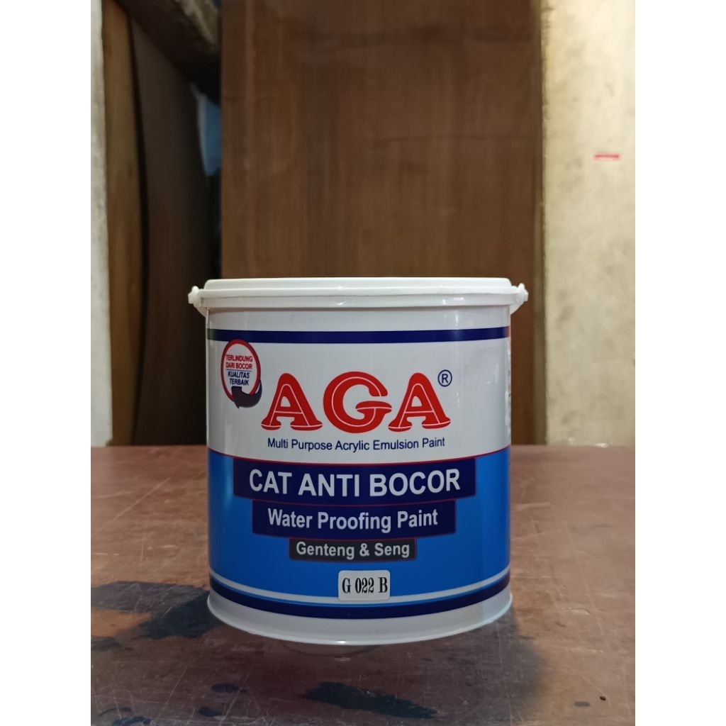 AGA CAT TEMBOK ANTI BOCOR / CAT PELAPIS ANTI BOCOR TAHAN AIR UNTUK DINDING & ATAP 5 KG