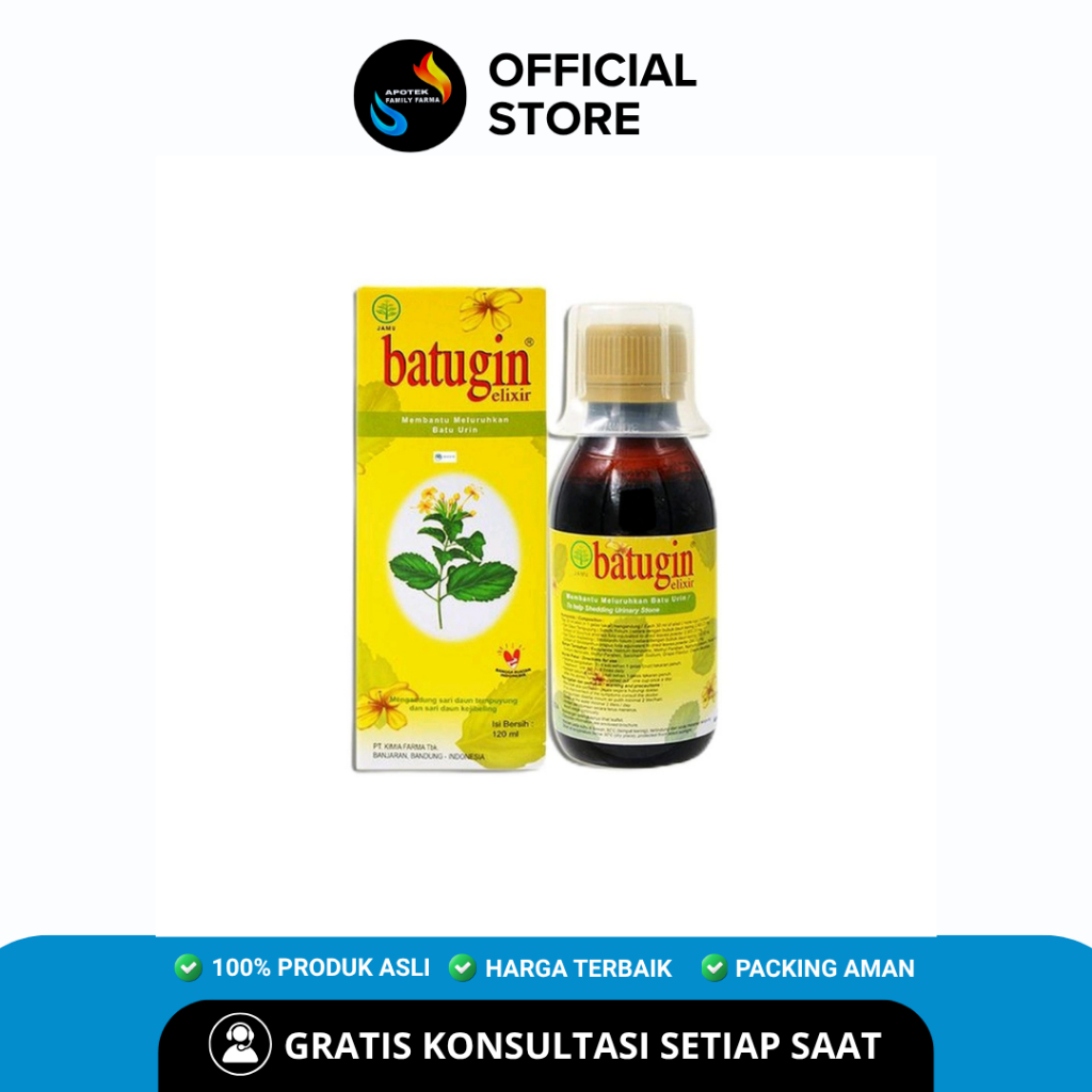 FAMILY FARMA - Batugin Elixir  Menyehatkan Ginjal 120 mL
