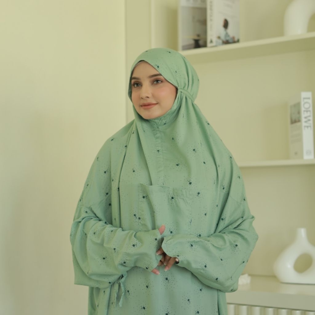 Mukena Hadramaut Motif