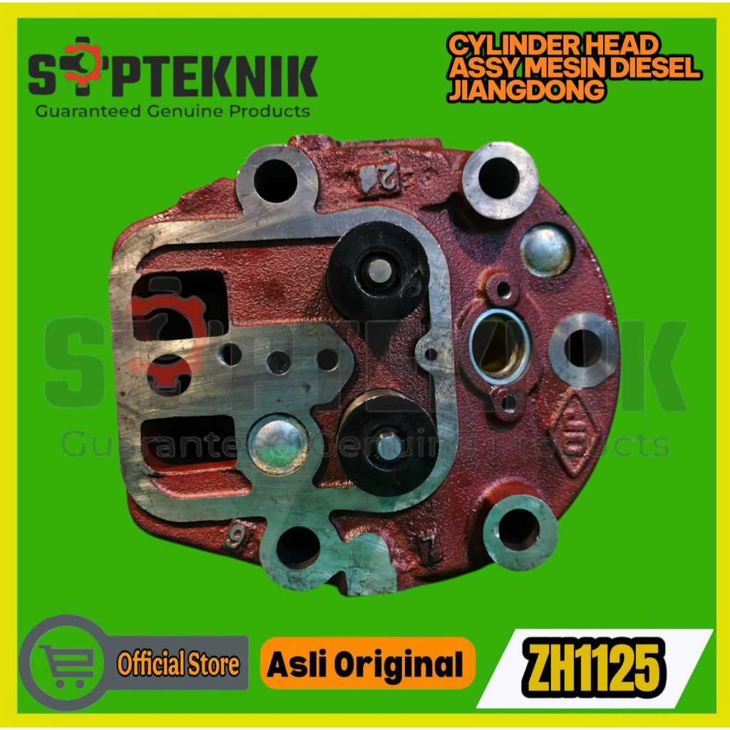 CYLINDER HEAD ASSY ZH1125 JIANGDONG