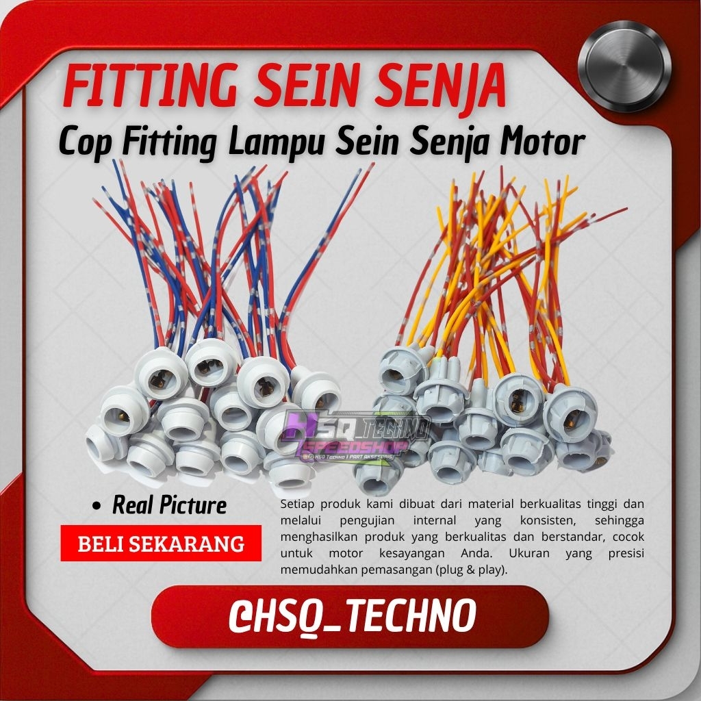 Fitting Socket T10 T13 T15 Soket Dudukan Tancep Colok Lampu Led Bohlam T10 T13 T15 Sen Sein Senja