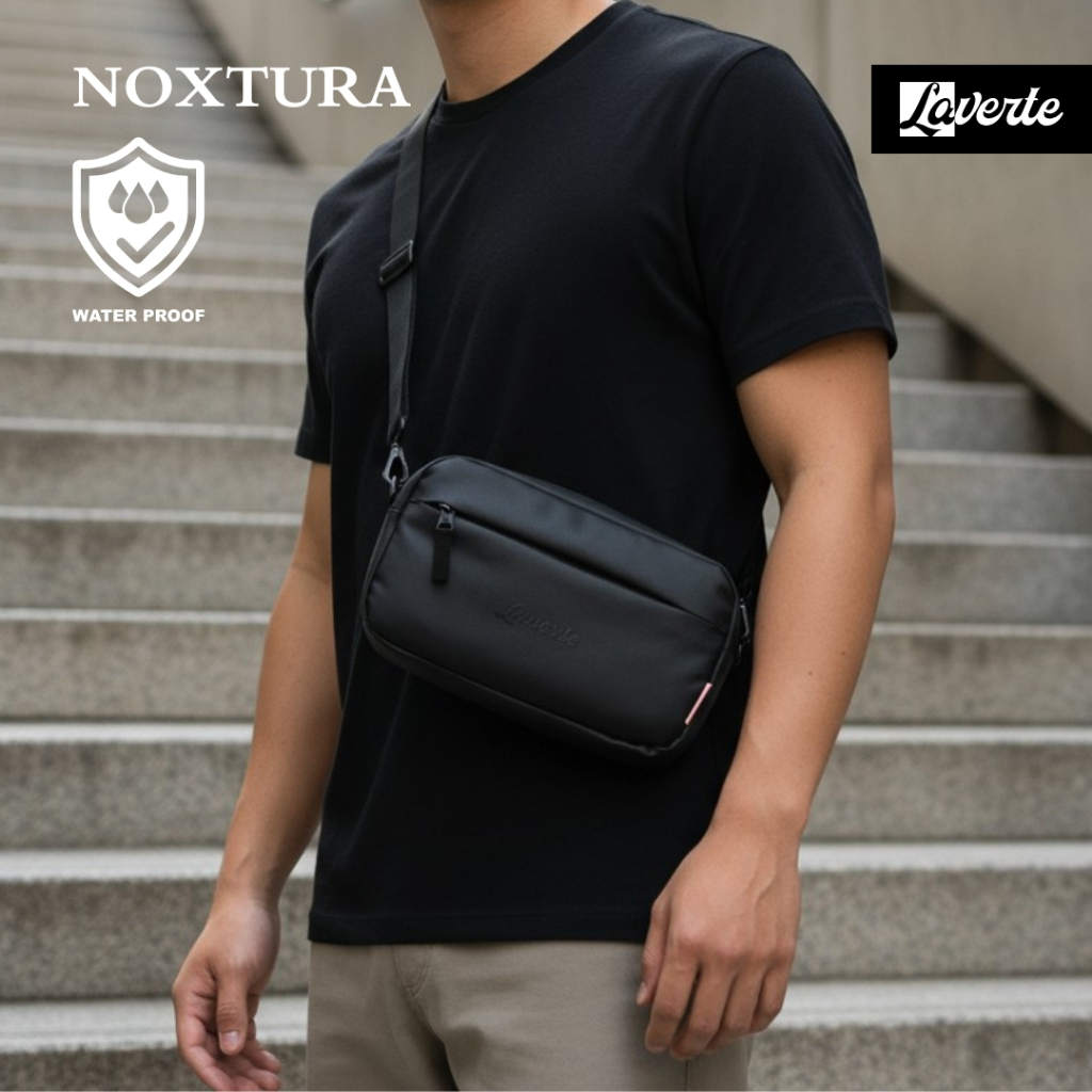 Tas Selempang NOXTURA Laverte – Sling Bag Waterproof Cordura 1000D