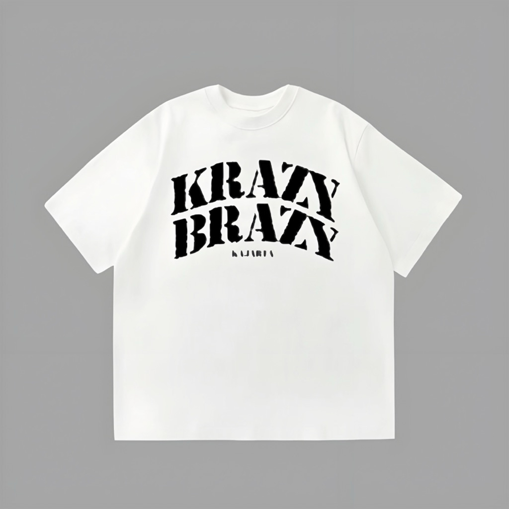 TSHIRT KRAZY BRAZY KAJARTA EDITION LIMITED