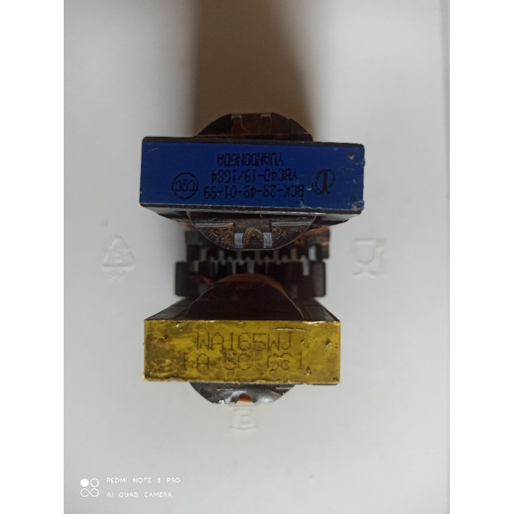 trafo ferit cabutan bekas tv tabung