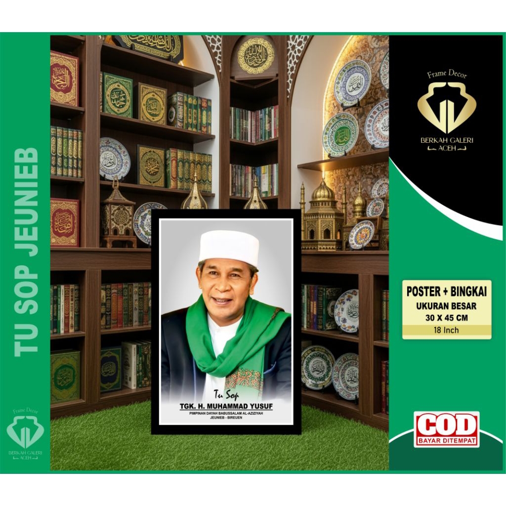 POSTER ULAMA ACEH / FOTO TU SOP
