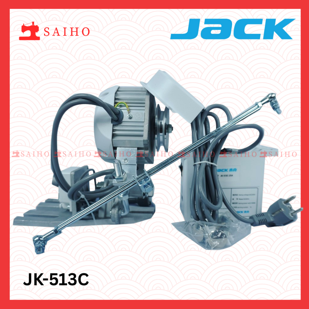JACK JK-513C / JK-513A Dinamo Servo Mesin Jahit Industri Original