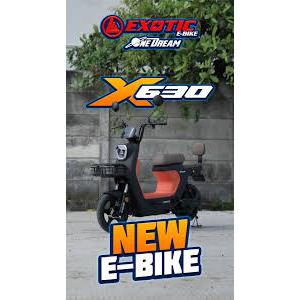 PROMO MURAH SEPEDA LISTRIK EXOTIC X-630 / EXOTIC X-610 TANPA AKI