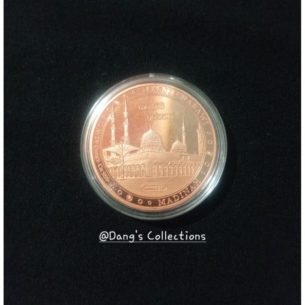 1 AVDP Ounce Copper Coin 999 Koin Tembaga (Fulus) 28,35gram