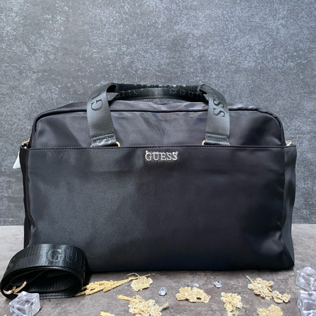 READY GUESS GYM TRAVEL BAG ORIGINAL SALE 70% TAS WANITA UNISEX