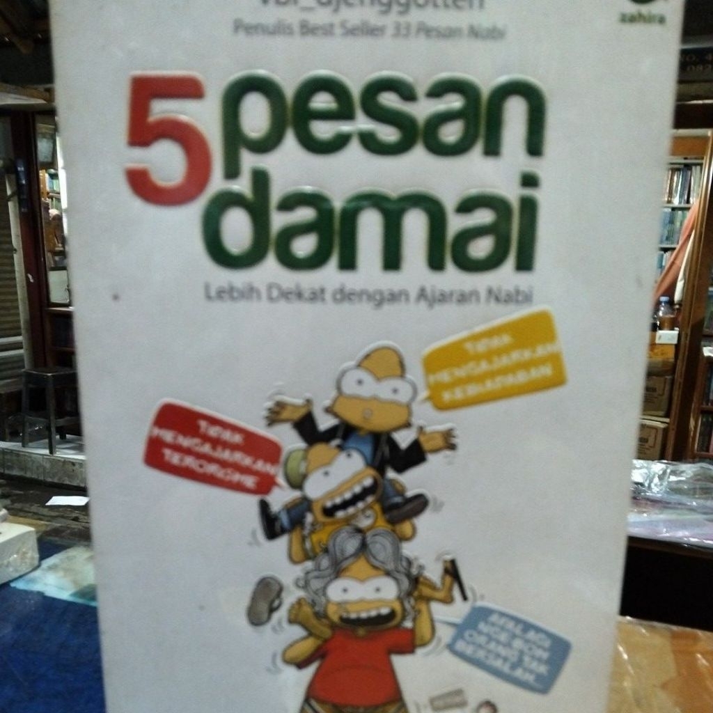 Komik Anak 5 Pesan Damai Lebih Dekat dengan Ajaran Nabi : vbi_djenggotten