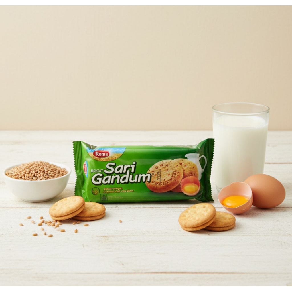 Original Roma Biskuit Sari Gandum 240gr