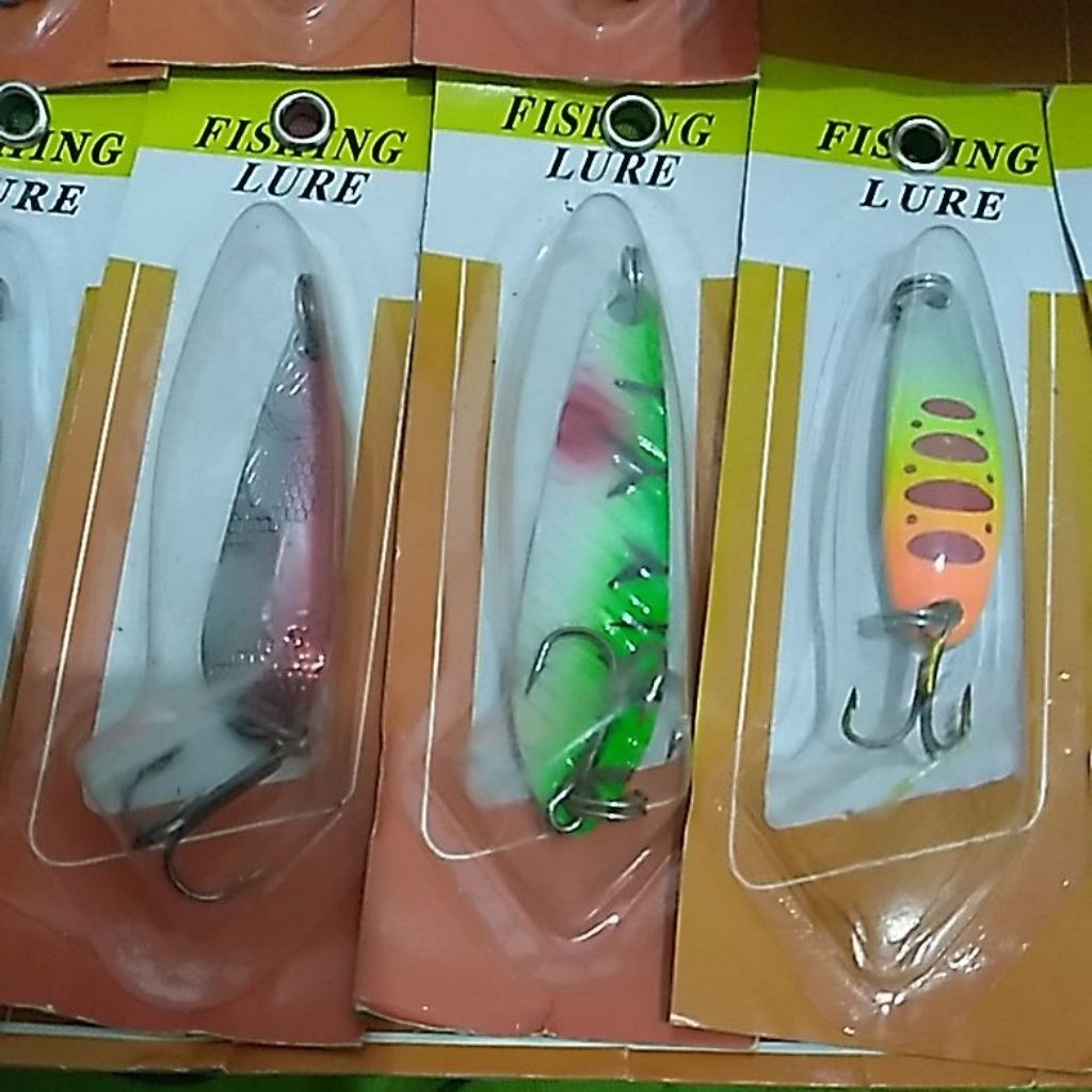 1 pcs lure spiner logam