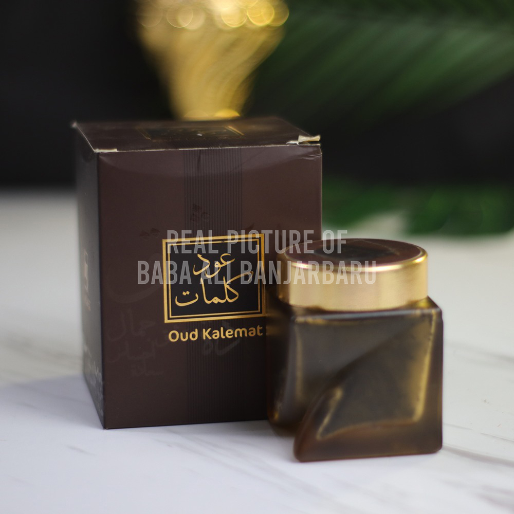 DUPA BAKHOUR BQ OUD KALEMAT | Bakhoor Arab Asli Import Premium Madinah Haramain Kayu Gaharu Wangi Le