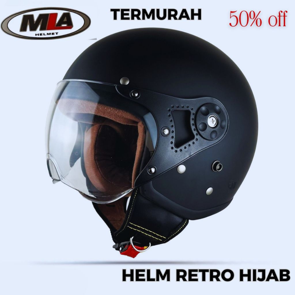 HELM BOGO HIJAB NEILS, Helm cewek, helm cantik, helm murah.