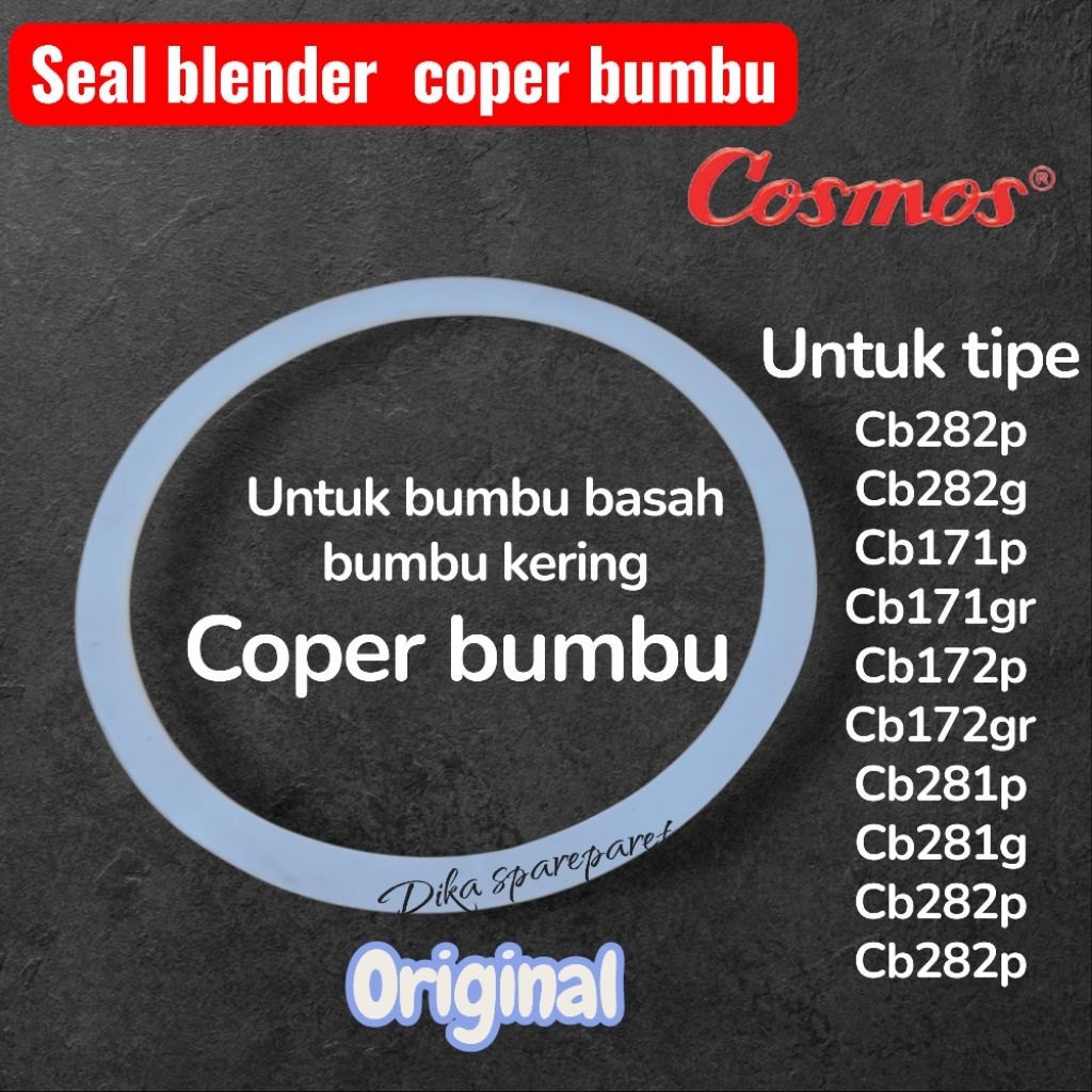 seal paking blender bumbu cosmos