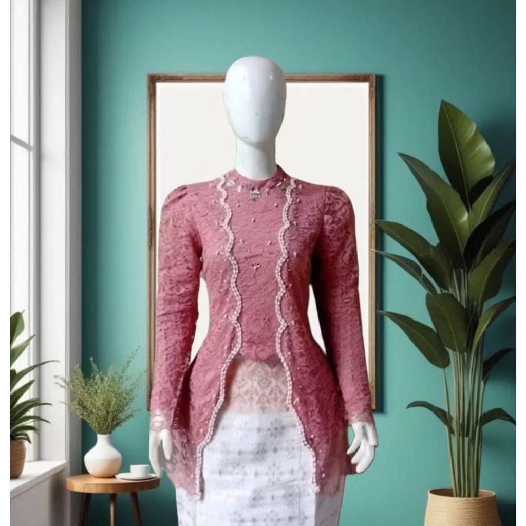 Kebaya Kutubaru Anna Tille Modern / Kebaya Remaja / Kebaya Wisuda / Kebaya Kondangan