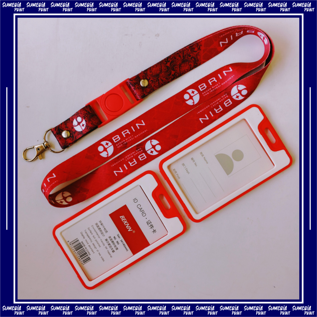 Lanyard Tali Gantungan Id Card BRIN (Badan Riset Inovasi Nasional)