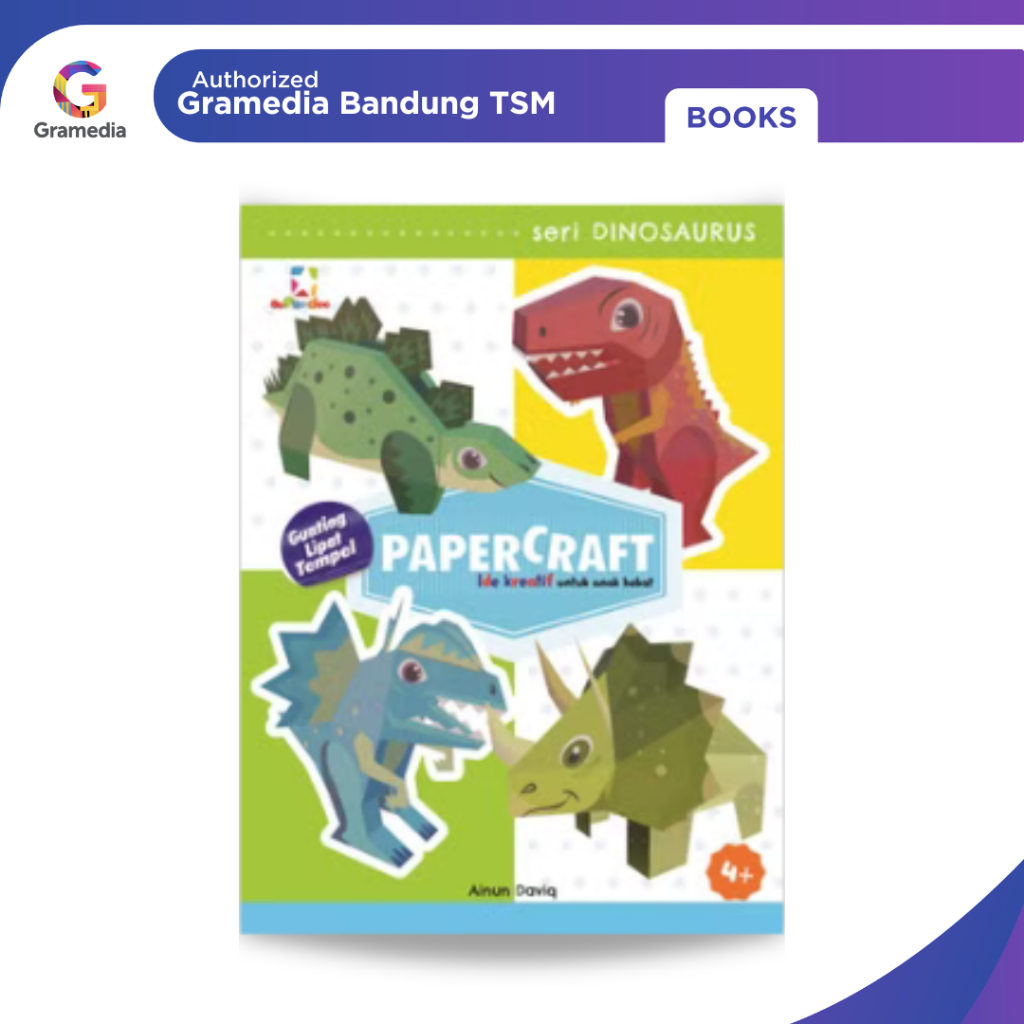 OPREDO PAPER CRAFT SERI DINOSAURUS OPREDO PAPER CRAFT SERI DINOSAURUS