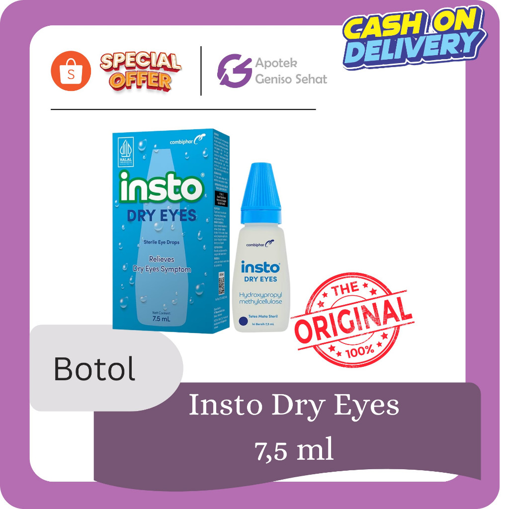 Insto Dry Eyes | Mata Kering | Tetes Mata