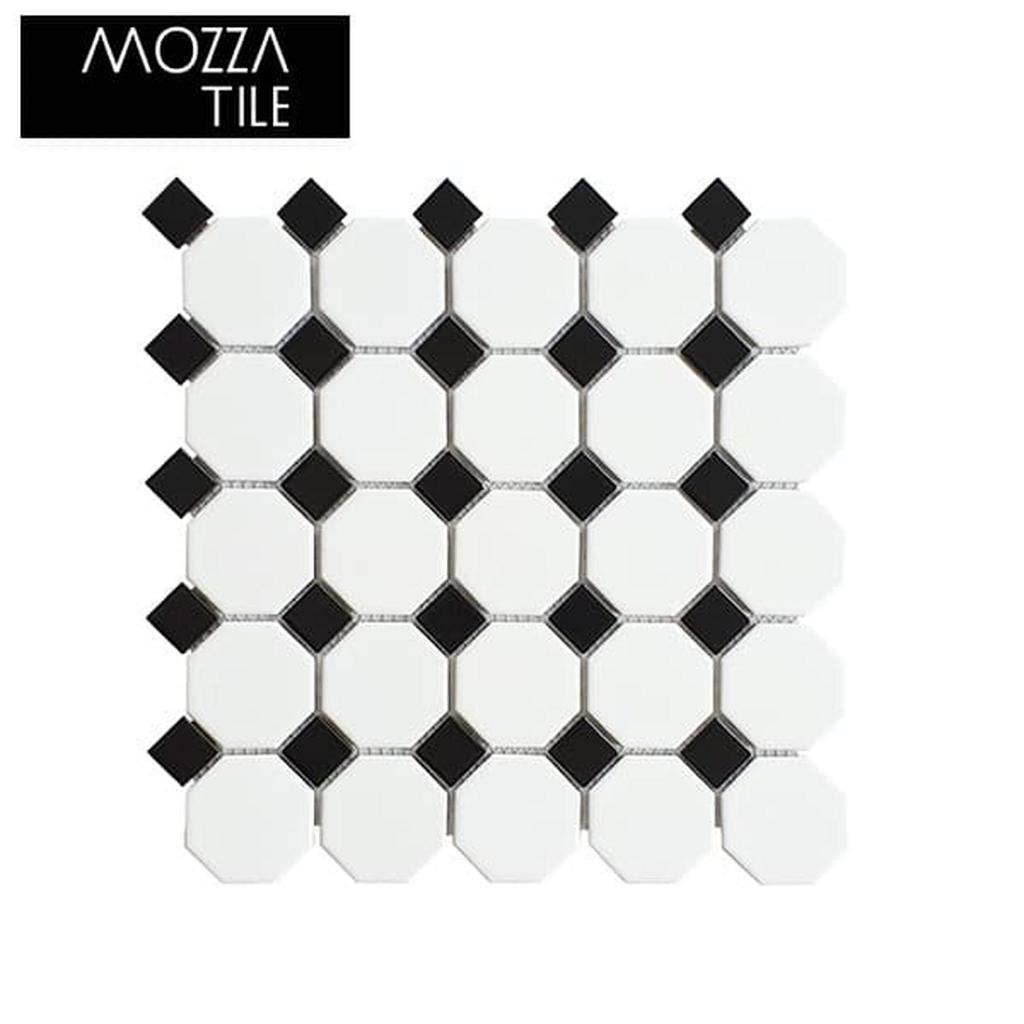 Mozza Tile OCTA SERIES - Mosaic Mozaic Mosaik Mozaik Keramik Lantai Kamar Mandi Keramik Dinding Kama