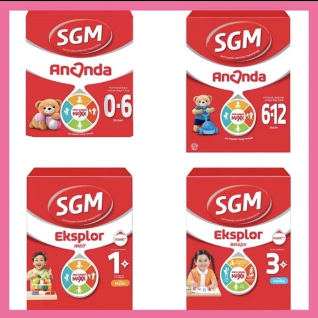 Susu SGM 0-6 | 6-12 bulan