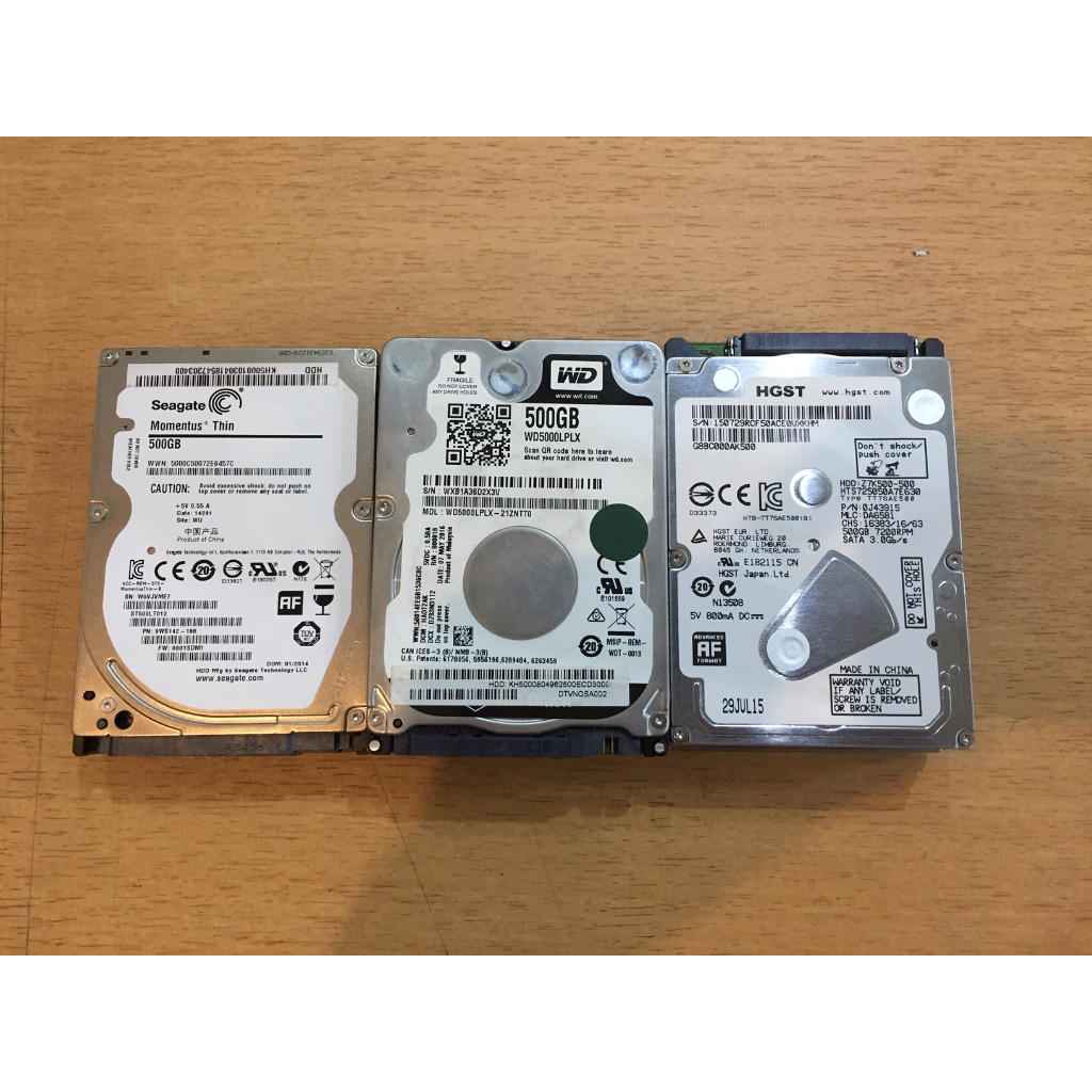 HDD 500GB 100% NORMAL