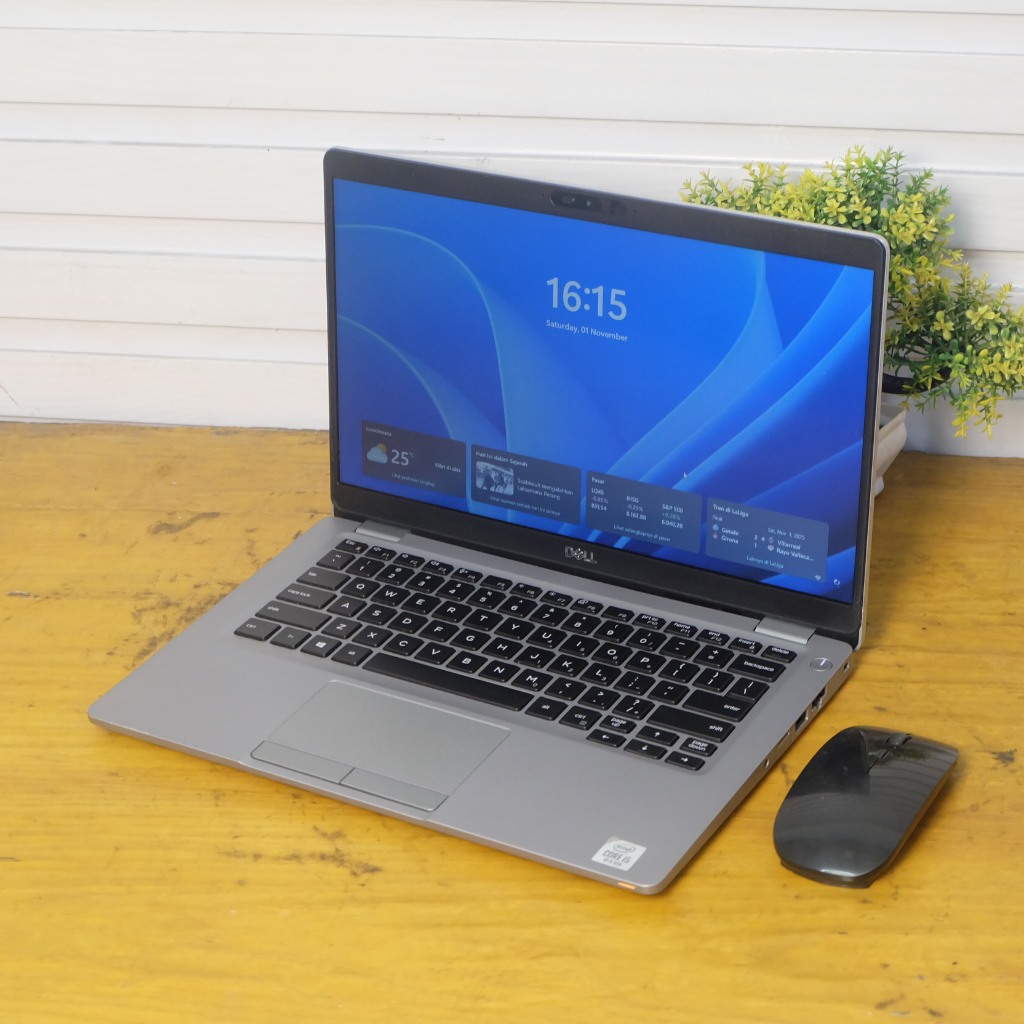 SLIM Laptop DELL LATTITUDE 5310 CORE i5 gen 10 RAM 8 SSD Laptop Murah - Laptop bekas - Laptop Second